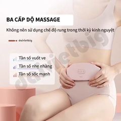 Máy Chườm Bụng Kinh-Đai Massage Giảm Đau Bụng Kinh Haier HZT-Y05L-Hỗ Trợ Chống Lão Hóa-Quà Tặng Bạn Gái