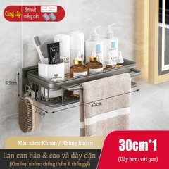 Kệ ĐAIVIETBIG gắn tường giữ khăn đa năng không cần khoan