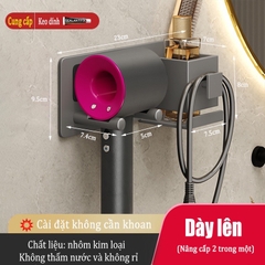 Kệ ĐAIVIETBIG gắn tường giữ khăn đa năng không cần khoan