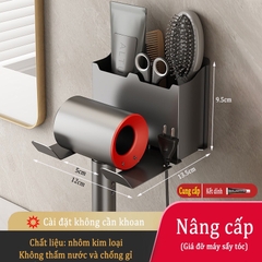 Kệ ĐAIVIETBIG gắn tường giữ khăn đa năng không cần khoan