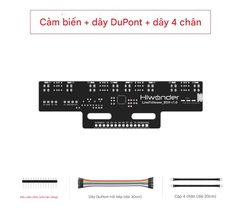 Cảm biến hồng ngoại theo dõi 8 hướng Huaner, robot thông minh tránh chướng ngại vật và mô-đun theo dõi 8 hướng