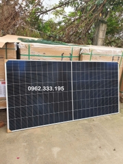 Tấm Pin mặt trời Longi 585W HiMO X7 LOẠI A 2MẶT KÍNH HIỆU SUẤT CAO 2025