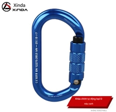 Móc khóa carabiner tự động khóa XINDA – sản phẩm chuyên dụng cho leo núi, làm việc trên cao, cứu hộ, thám hiểm và dã ngoại.