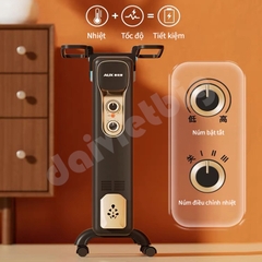 Máy sưởi dầu AUX, máy sưởi điện tiết kiệm năng lượng gia dụng, quạt sưởi trong nhà, máy sưởi dầu điện.