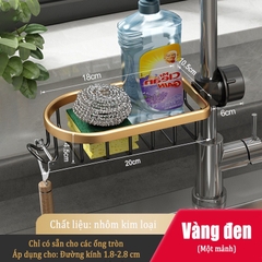 Giá đỡ ĐAIVIETBIG bằng nhôm gắn bồn rửa chén đựng đồ dùng tiện lợi cho nhà bếp