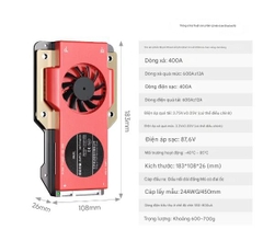 Mạch BMS Mạch bảo vệ pin lithium Dali dòng 10-24, điện áp 36V, 48V, 60/72V, hỗ trợ Bluetoooth thông minh