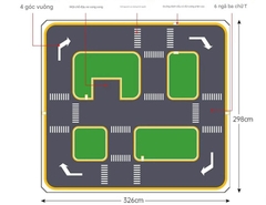 bản đồ hộp lái tự động hỗ trợ AI, đạo cụ, bản đồ radar SLAM, định vị, hàng rào, đường ray.