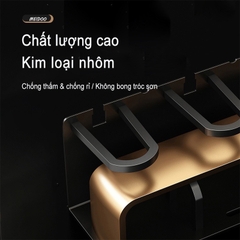 Giá treo bàn chải đánh răng ĐAIVIETBIG bằng kim loại gắn tường tiện lợi