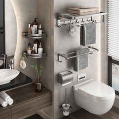Kệ ĐAIVIETBIG gắn tường giữ khăn đa năng không cần khoan