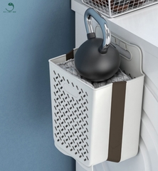 Giỏ Đựng Quần Áo Gấp Gọn Treo Tường, Có Thể Gấp Gọn Di Chuyển Dễ Dàng, Chất Liệu Bền Đẹp Chắc Chắn
