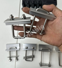 Cùm U Năng Lượng Mặt Trời Inox304, Cùm U Solar - Cùm U Bắt Cho Hệ Khung Dàn Thép Hộp