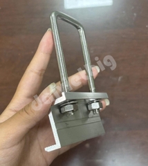 Cùm U Năng Lượng Mặt Trời Inox304, Cùm U Solar - Cùm U Bắt Cho Hệ Khung Dàn Thép Hộp