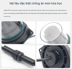 Cảm biến LiDAR dưới nước YDLIDAR TW3 là dòng cảm biến 2D ToF chuyên dụng cho robot lau bể bơi, đo quét 3D môi trường nước và định vị né vật cản dưới nước.
