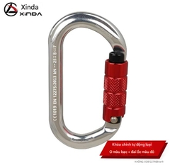 Móc khóa carabiner tự động khóa XINDA – sản phẩm chuyên dụng cho leo núi, làm việc trên cao, cứu hộ, thám hiểm và dã ngoại.