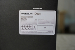 Lithium DEYE 51.2V-200Ah | Pin Lithium Deye SE-G10.2 áp thấp 2025 NEW ( Pin Deye Màu Đen )