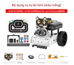 Bộ dụng cụ robot lập trình Python cho trẻ em, xe tự lái thông minh AiNova Smart Car Vision