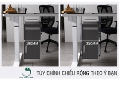 Kệ Treo CPU Gắn bàn Mới Nhất, Giá treo CPU, Giá Đỡ CPU Gắn Bàn, Giá Treo CPU Gắn Bàn (Có Thể Điều Chỉnh Độ Rộng 25 cm)