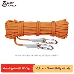 Dây an toàn chống mài mòn làm việc trên không lắp đặt điều hòa không khí dây an toàn có móc leo núi ngoài trời leo núi