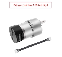 Động cơ giảm tốc DC Huaner 520 robot khung gầm xe thông minh động cơ mô-men xoắn cao độ chính xác cao