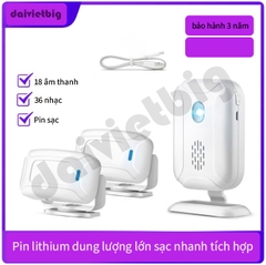 🔔 Chuông Cửa Chống Chộm Không Dây Thông Minh – Nâng Tầm Chuyên Nghiệp Cho Cửa Hàng & Gia Đình