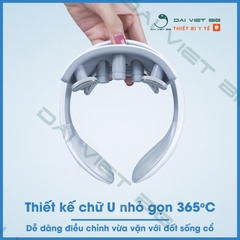 Máy massage vai cổ SKV-JT88 ( BẢO HẢNH 24 THÁNG ), sử dụng ánh sáng sinh học tác động sâu giảm đau mỏi vai gáy