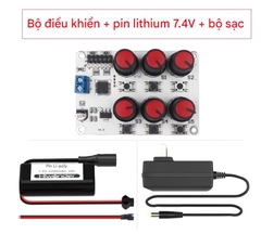 Bo mạch chủ điều khiển servo quay 6 kênh Huaner bảo vệ quá tải robot/cánh tay robot/bộ điều khiển máy móc