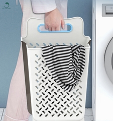 Giỏ Đựng Quần Áo Gấp Gọn Treo Tường, Có Thể Gấp Gọn Di Chuyển Dễ Dàng, Chất Liệu Bền Đẹp Chắc Chắn