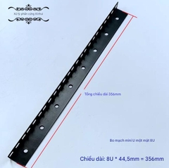 Thanh ray tủ rack 1 mặt (U-board nhỏ) gắn thiết bị âm thanh – nhiều kích thước U