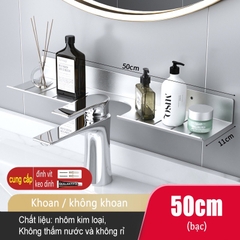 Kệ trên Lavabo ĐAIVIETBIG đựng đồ dùng phòng tắm hình chữ U gắn tường tiện dụng
