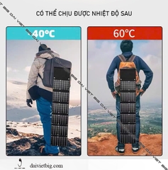 Sạc năng lượng mặt trời 50w di động cho điện thoại, máy tính và các thiết bị điện tử khác