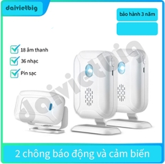 🔔 Chuông Cửa Chống Chộm Không Dây Thông Minh – Nâng Tầm Chuyên Nghiệp Cho Cửa Hàng & Gia Đình