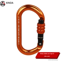 Móc khóa carabiner tự động khóa XINDA – sản phẩm chuyên dụng cho leo núi, làm việc trên cao, cứu hộ, thám hiểm và dã ngoại.