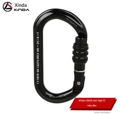 Móc khóa carabiner tự động khóa XINDA – sản phẩm chuyên dụng cho leo núi, làm việc trên cao, cứu hộ, thám hiểm và dã ngoại.