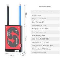Mạch BMS bảo vệ pin lithium dòng 3-24 12V 24V 48V pin lithium sắt phốt phát 3 thành phần 3.7V và 3.2V dùng cho xe điện, bộ cân bằng pin