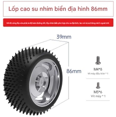 Bánh xe robot Giải đấu eSports Phantom 2025Ti Cup có động cơ bánh xe Mecanum, khớp nối vạn năng đa hướng và lốp xe thông minh.