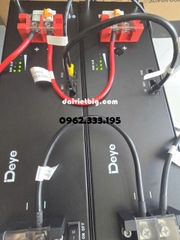 Lithium DEYE 51.2V-200Ah | Pin Lithium Deye SE-G10.2 áp thấp 2025 NEW ( Pin Deye Màu Đen )