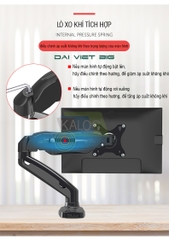 Giá treo màn hình máy tính KALOC - 27 inch Tải trọng 6.5Kg Mẫu mới 2023