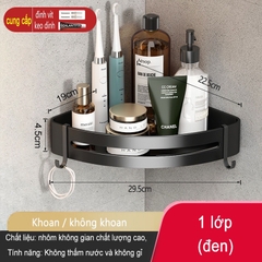 Kệ gắn góc tường ĐAIVIETBIG đựng đồ đa năng tiện lợi cho phòng tắm
