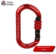 Móc khóa carabiner tự động khóa XINDA – sản phẩm chuyên dụng cho leo núi, làm việc trên cao, cứu hộ, thám hiểm và dã ngoại.
