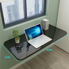 Bàn Gập 90° đa năng gắn tường, giá đỡ sơn tĩnh điện, đầy đủ phụ kiện keo và ốc vít treo tường chịu tải 50kg