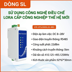 Bộ thu phát dữ liệu RF Lora E95-DTU(400SL22-485)