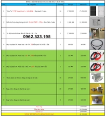 Báo giá NLMT hệ bơm 15kw 06.02.2025