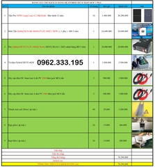 Báo giá NLMT hybrid 12kw 3pha 22.03.2025