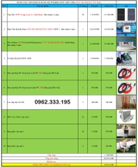 Báo giá NLMT hybrid DEYE 3kw 15.12.2024