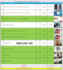 Báo giá NLMT hybrid deye SG05 6kw 21.11.2024