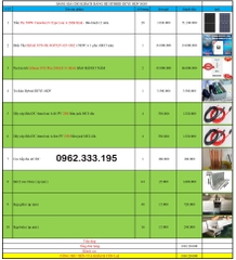 Báo giá NLMT hybrid deye Sg05 8kw 14.02.2025
