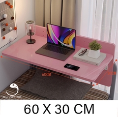 Bàn gập gắn giường ký túc xá thông minh, chịu lực 25kg mạnh mẽ, ổn định và chắc chắn