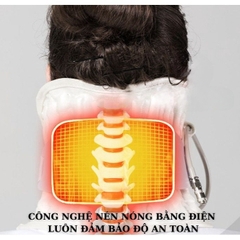 Đai Hơi Cổ - Đai Hơi Kéo Giãn Cột Sống Cổ, Định Hình Tư Thế Vùng Cổ, Phục Hồi Chức Năng Sau Chấn Thương, Hỗ Trợ Giảm Đau
