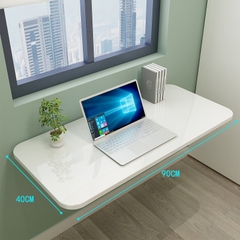 Bàn Gập 90° đa năng gắn tường, giá đỡ sơn tĩnh điện, đầy đủ phụ kiện keo và ốc vít treo tường chịu tải 50kg