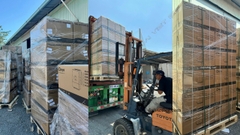 Tấm Pin mặt trời AE 700w LOẠI A 2 mặt kính HIỆU SUẤT CAO 2025